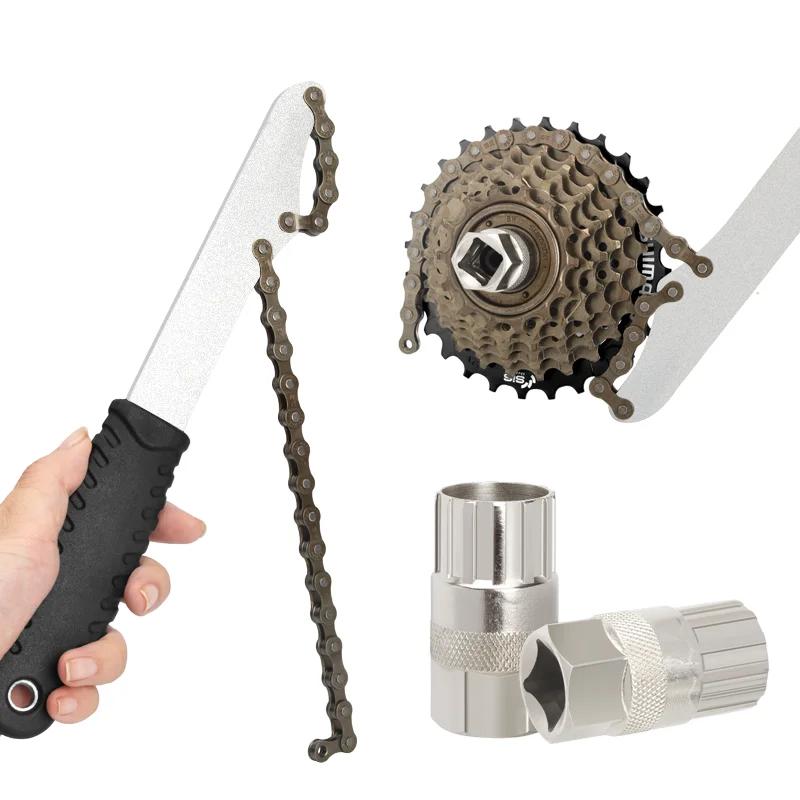 Outil de réparation de retrait de pignon de roue libre de vélo pour 6/7/8/9/10/11S extracteur de rév