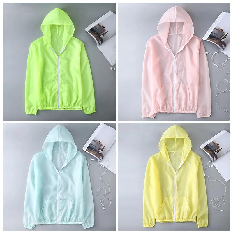 Veste de protection solaire pour femme, manteau anti-UV, coupe-vent de sport à séchage rapide, chemi