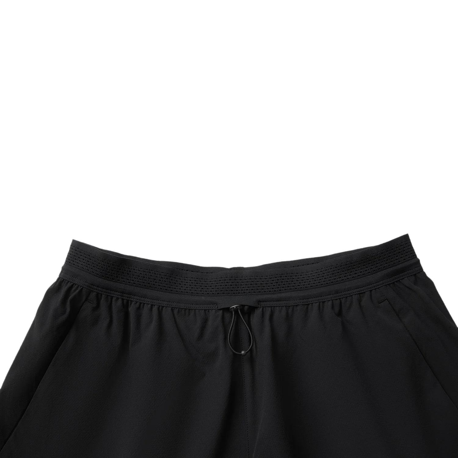 Short d'entraînement Li-ning AT DRY FREEZE pour hommes - Polyamide respirant coupe régulière bas de sport AKSV121
