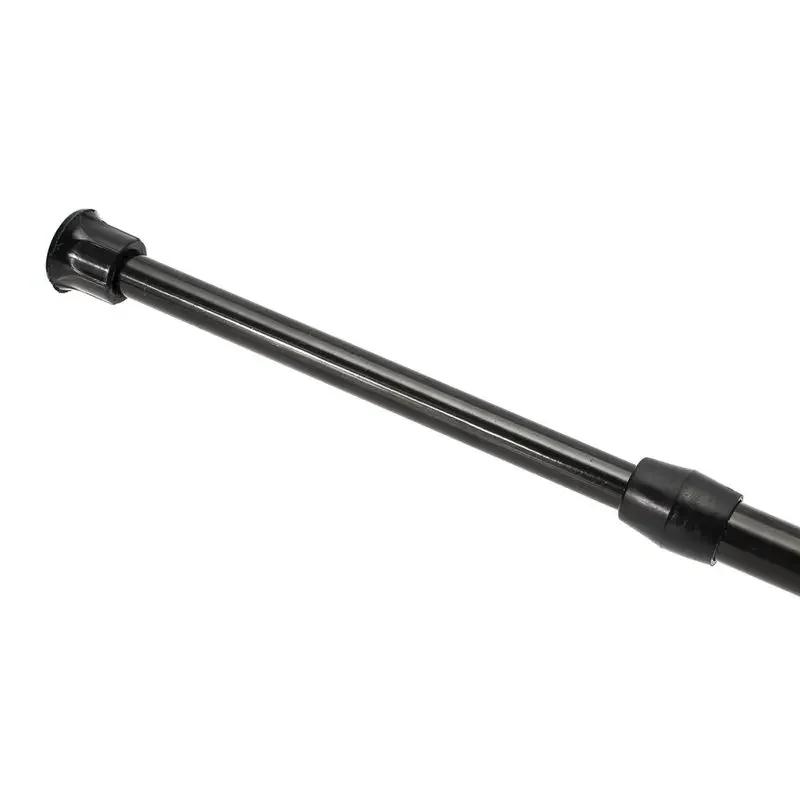 Noir nouveauté extensible réglable ressort Tension tige Rail pôle fenêtre rideau rideau de douche ga