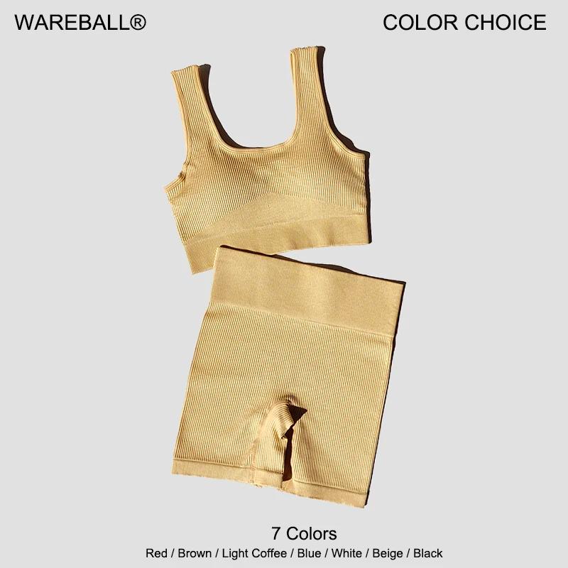 Ensemble de Yoga pour femmes, 2 pièces, soutien-gorge Sexy sans couture, short de Sport, vêtements d
