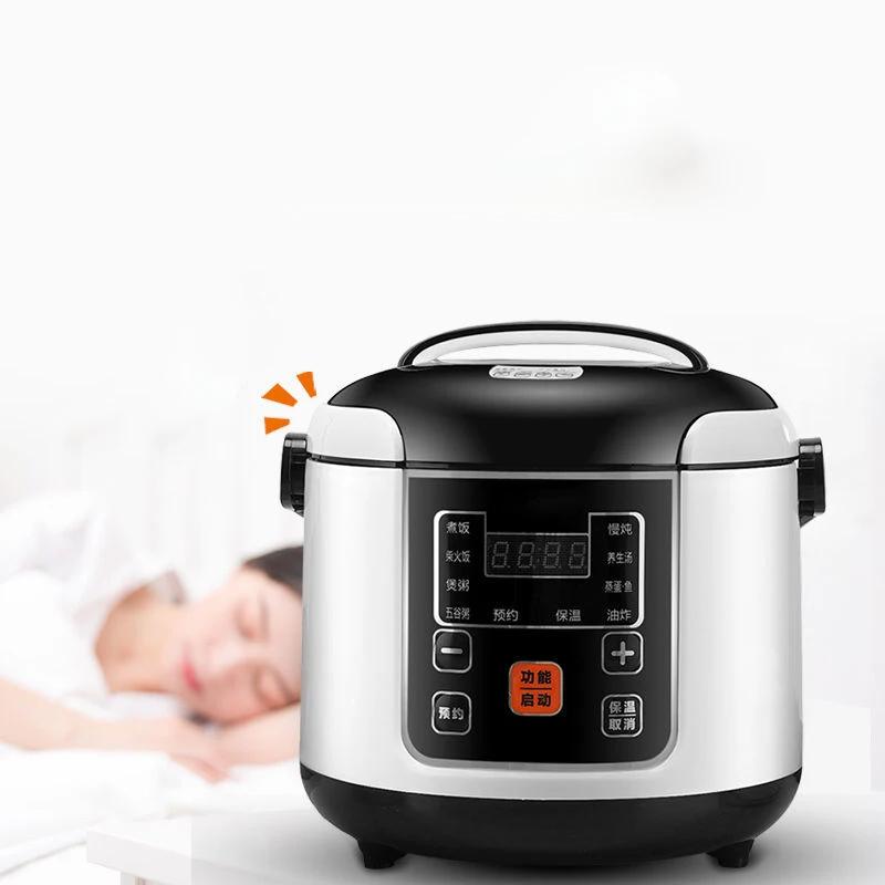 Cuiseur à riz Portable pour voiture, camion électrique 2L, multi-cuiseur, soupe, bouillie, cuisson d