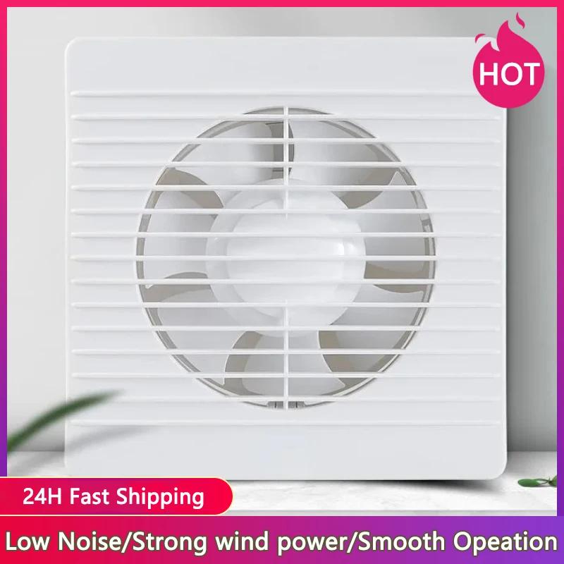4 "6" 8 "ventilateur d'échappement toilette puissant ventilateur d'échappement muet ventilateur d'éc