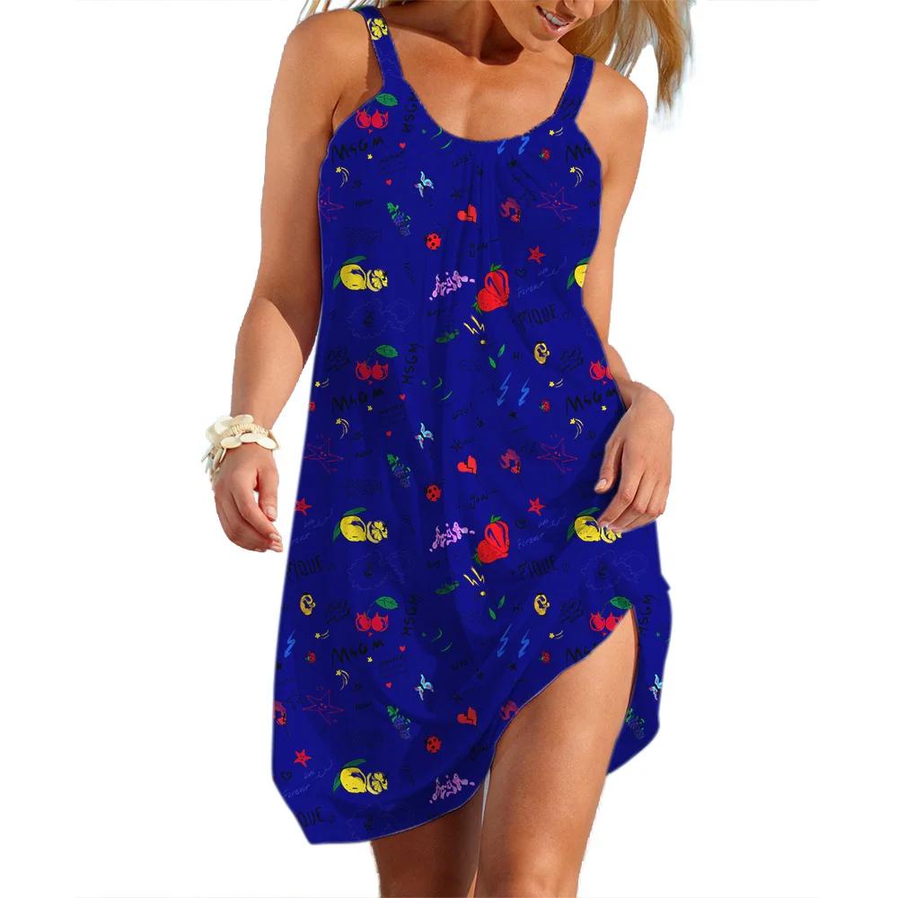 Robe d'été décontractée pour femmes, streetwear à fleurs, style pastChev, jupe en fibre