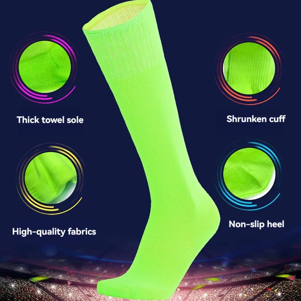 Chaussettes sport genou Loogdeel - Football basketball baseball adultes enfants coton