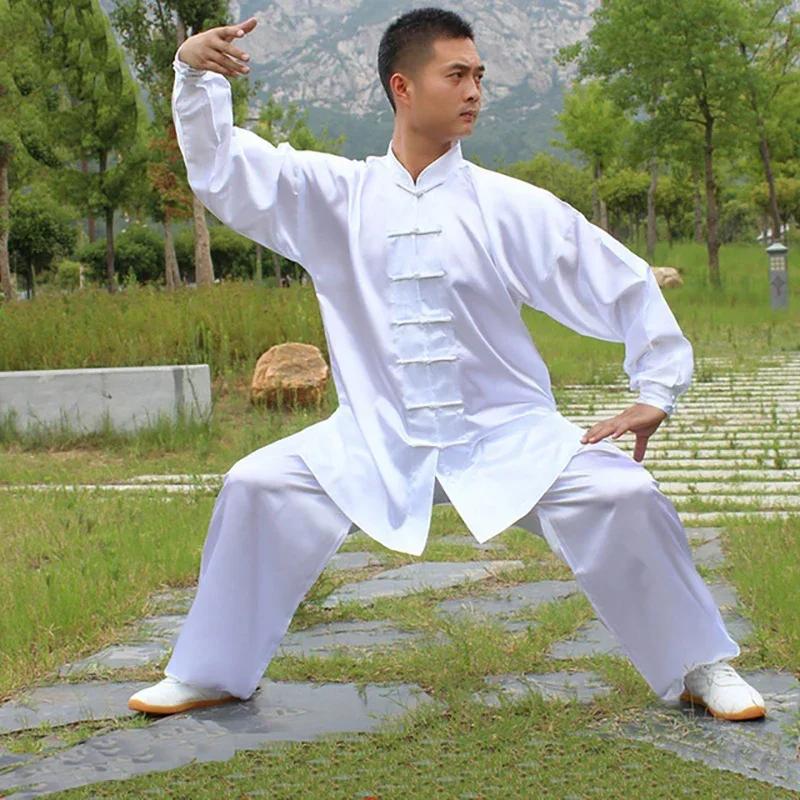 Uniforme de ceinture d'exercice en satin pour enfants et adultes, Wushu Kungfu, Wing Chun trempé, vê