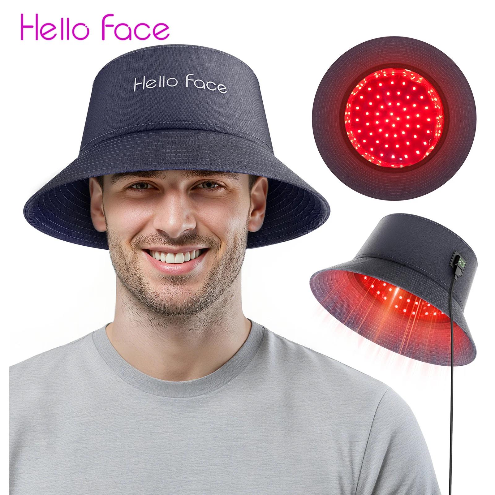 Chapeau seau pour thérapie à la lumière rouge, T100, 660nm et 850nm, 336 pièces, LED, Anti-perte de