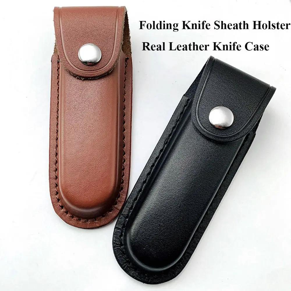 Sac de taille en poudre de cuir multi-outils, fourreau de lame de partenaire, étui de ceinture, clip