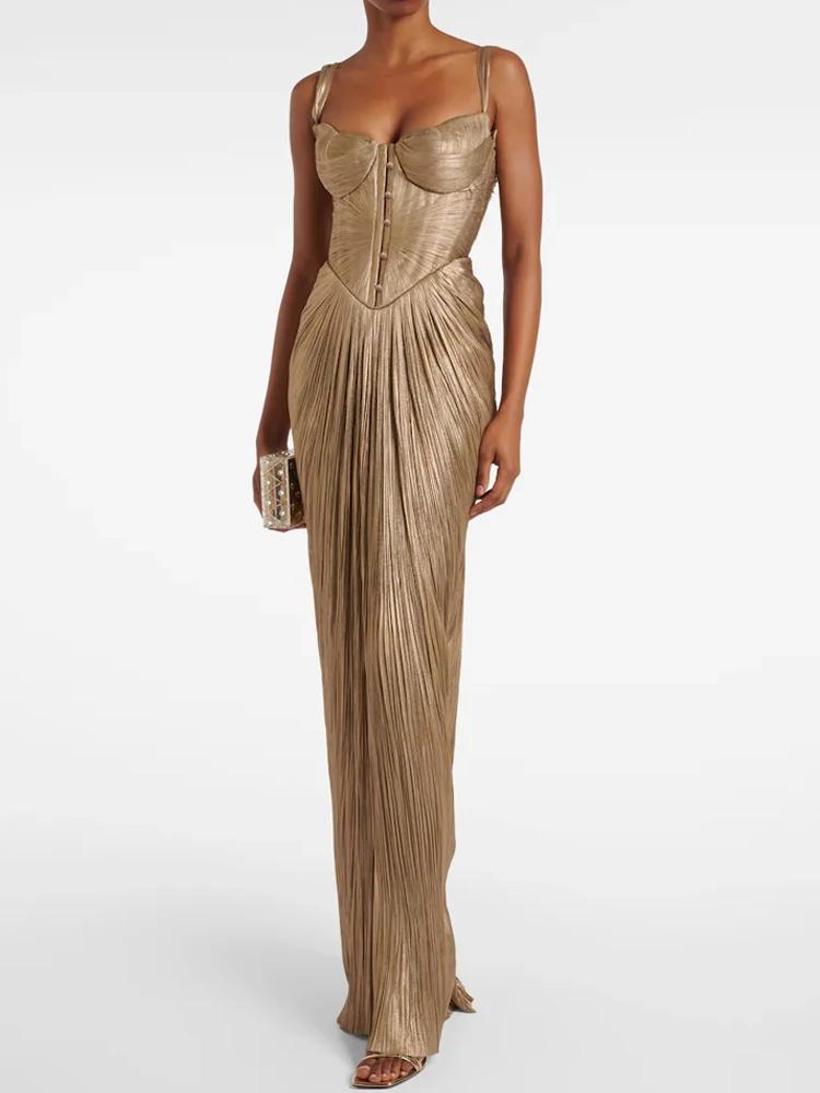 Robe portefeuille Sexy pour femmes, taille haute, robe de Banquet, décontractée, creuse, sans manche