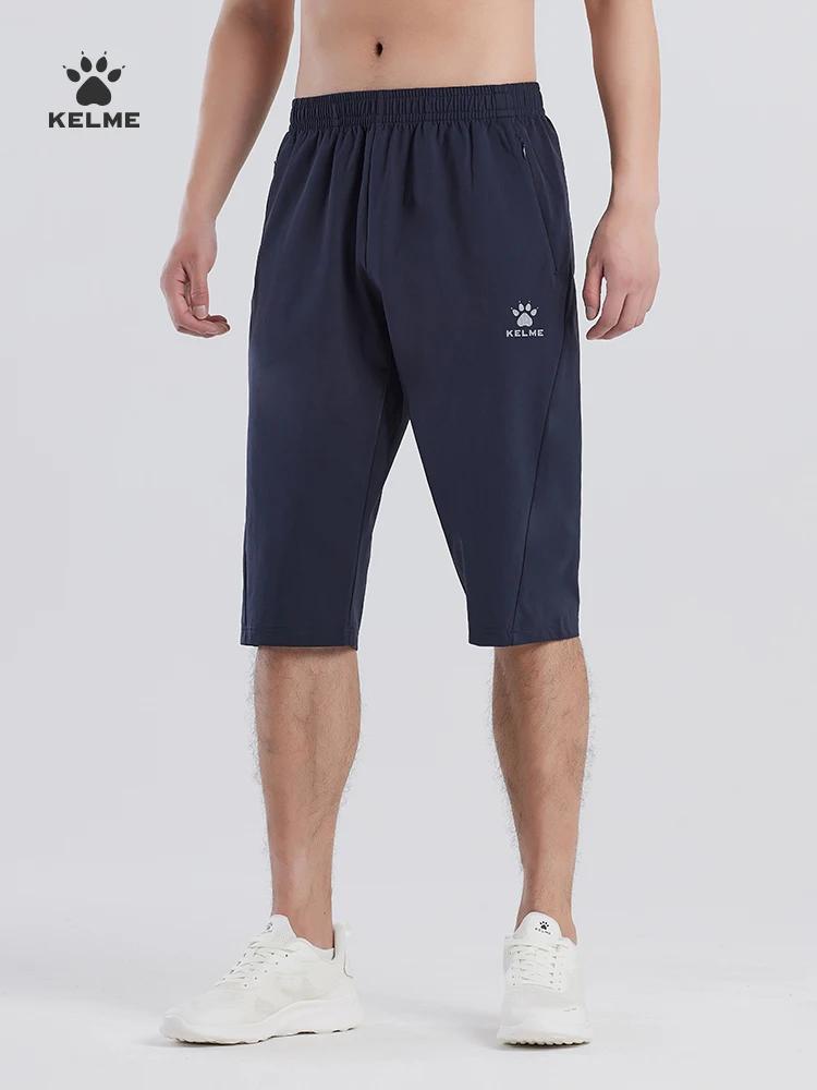 Capris de sport Kelme respirants homme - Short fitness football et course été