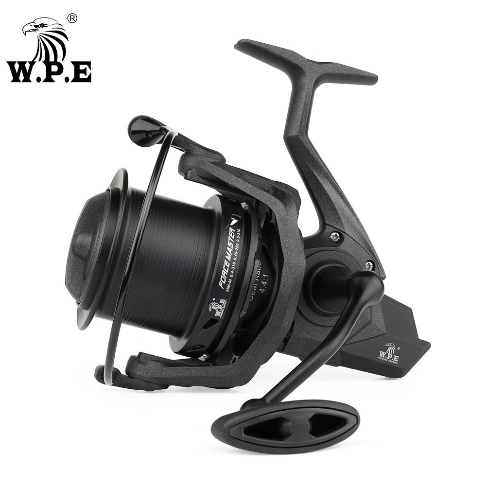 W.P.E-Moulinet de pêche à la carpe FM9000, 9 + 1 roulements à billes, rapport d'engrenage 4.4:1, bob