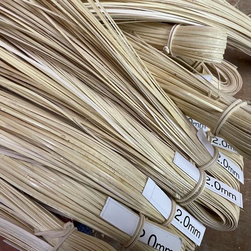 Peau de rotin tissée de qualité A, 500/1000g, plante naturelle, matériau en peau de rotin, enrouleme