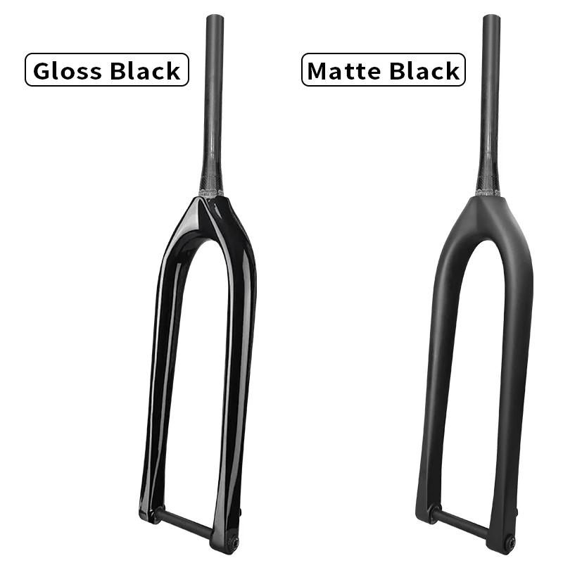 BXT 29er carbone vtt fourche Boost 110*15mm frein à disque fourche de vélo 29 "pouces conique 1-1/8