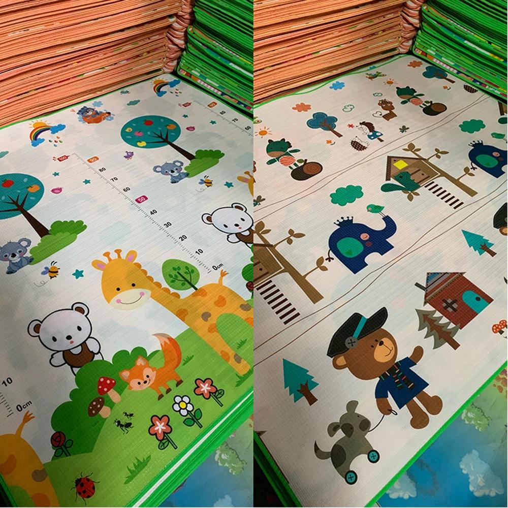 EPE hler-Tapis de jeu pour bébé, optique, écologique, pliable, pour la sécurité des enfants