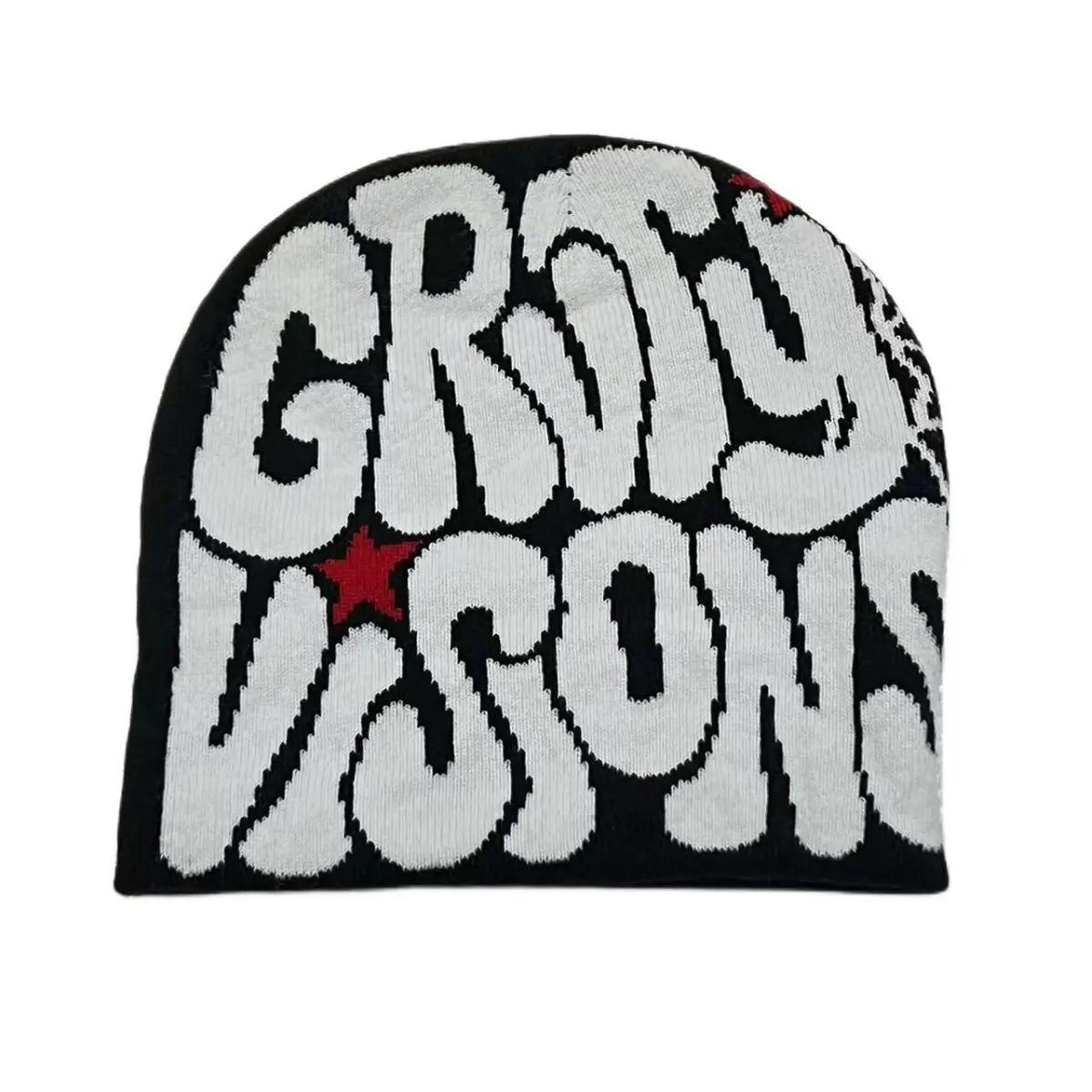 Bonnet en tricot pour hommes et femmes, bonnet de qualité, Y2k, chaud, mode cent prendre Ins, nouvea