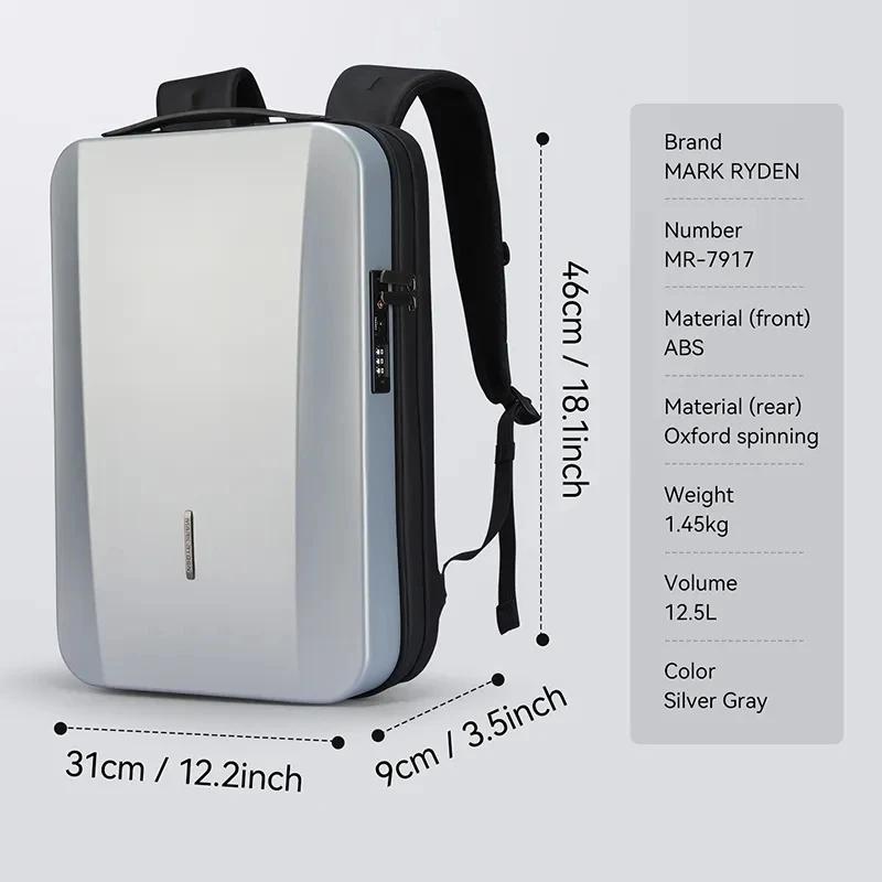 Mark Ryden ABS antivol extérieur personnalisé sacs pour ordinateur portable mot de passe serrure voy