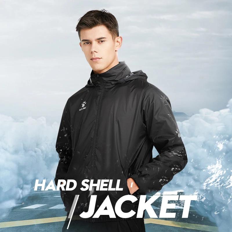 Veste imperméable KELME homme - Coupe-vent football entraînement - Léger séchage rapide extérieur