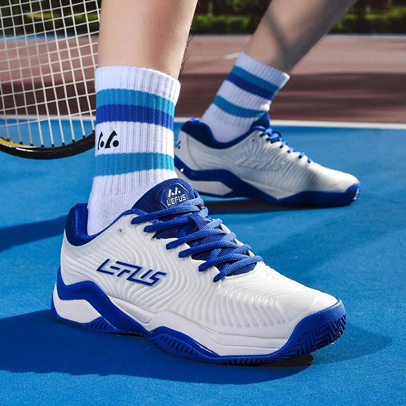 Chaussures badminton antidérapantes - Baskets tennis de table professionnelles hommes femmes