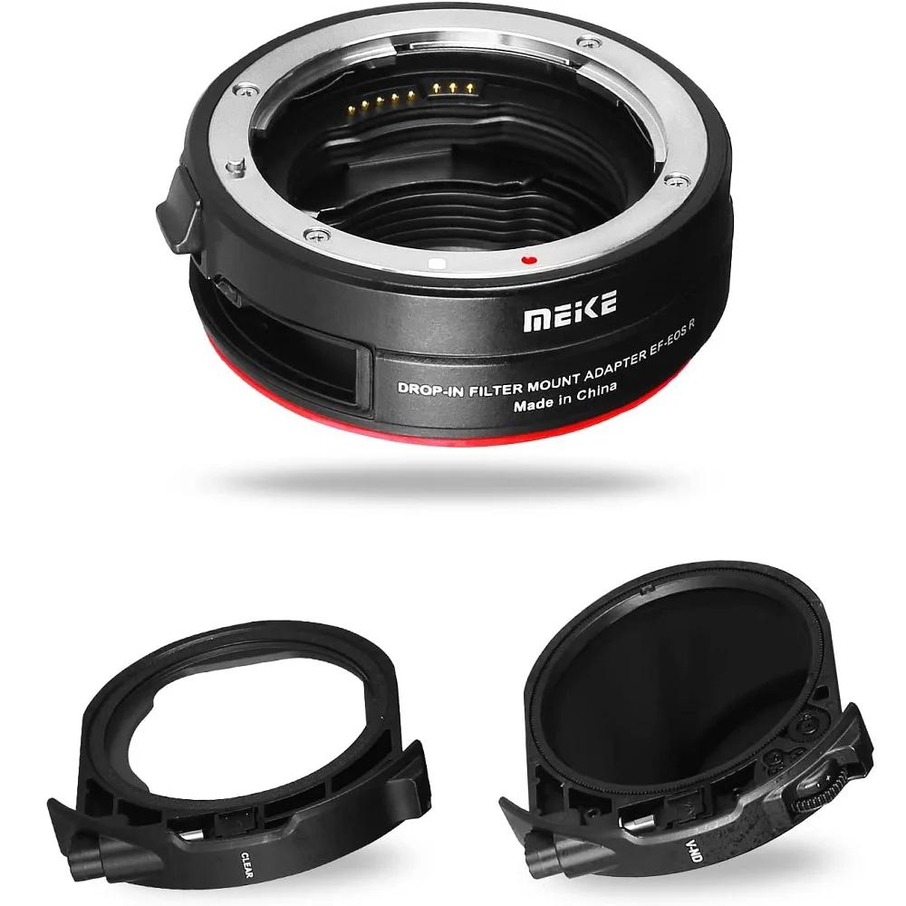 Meike MK-EFTR-C Dstress- in Filtre Auto Focus Mount Bague d'adaptation pour objectif IL EF / EF-S à