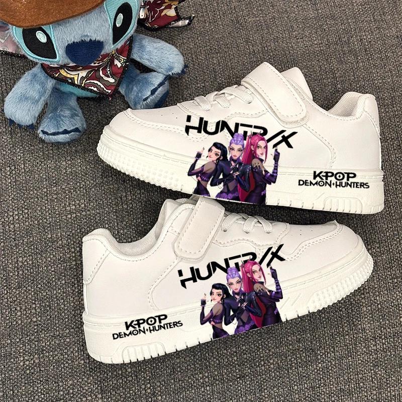 Chaussures décontractées KPOP pour enfants 2026 – Nouvelles baskets de sport imprimées Hunter pour f