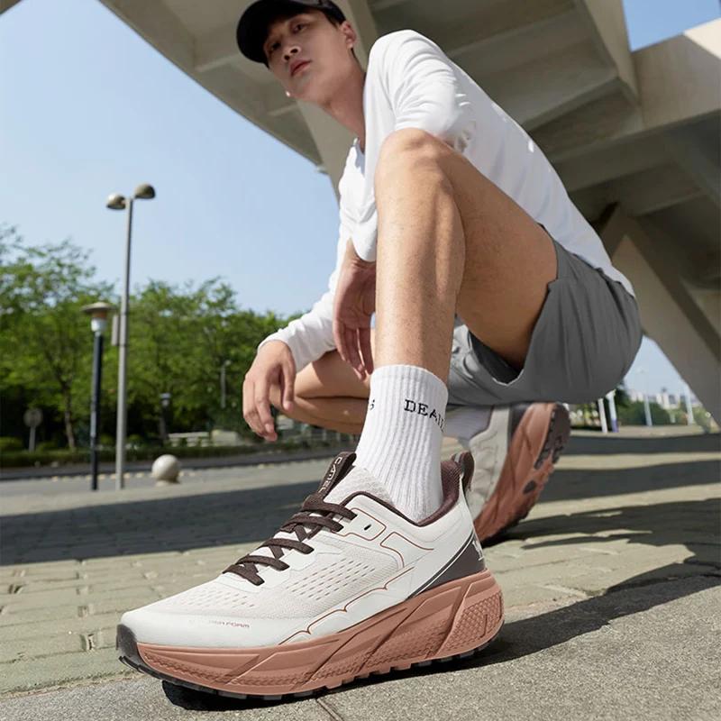 Chaussures de course homme femme GODLEN CAMEL - Baskets respirantes absorbant les chocs, collection automne 2023