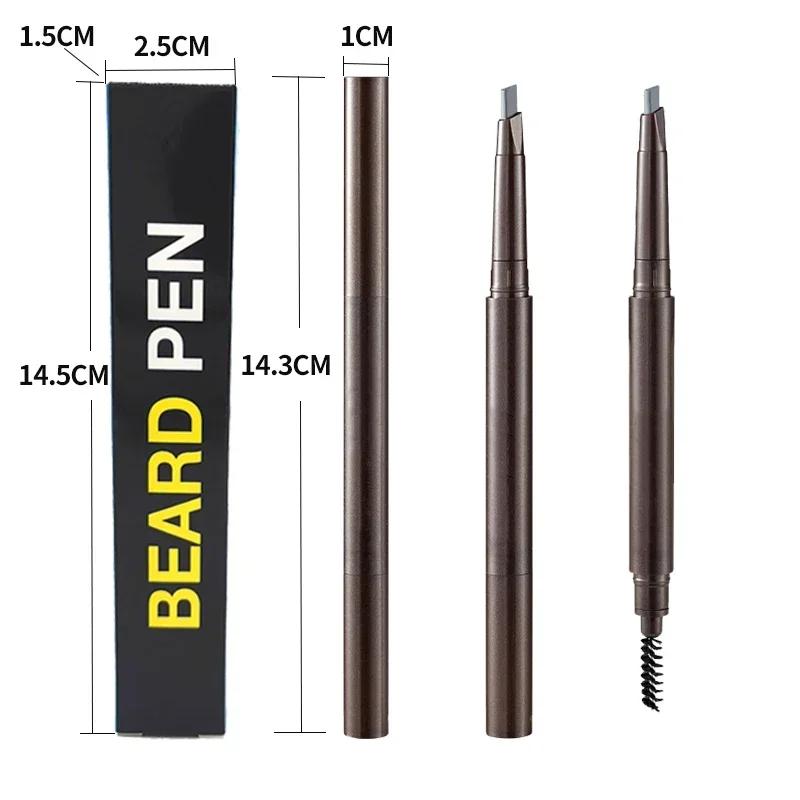Stylo de remplissage de barbe, rehausseur de barbe, crayon en poudre, outils de mise en forme de col