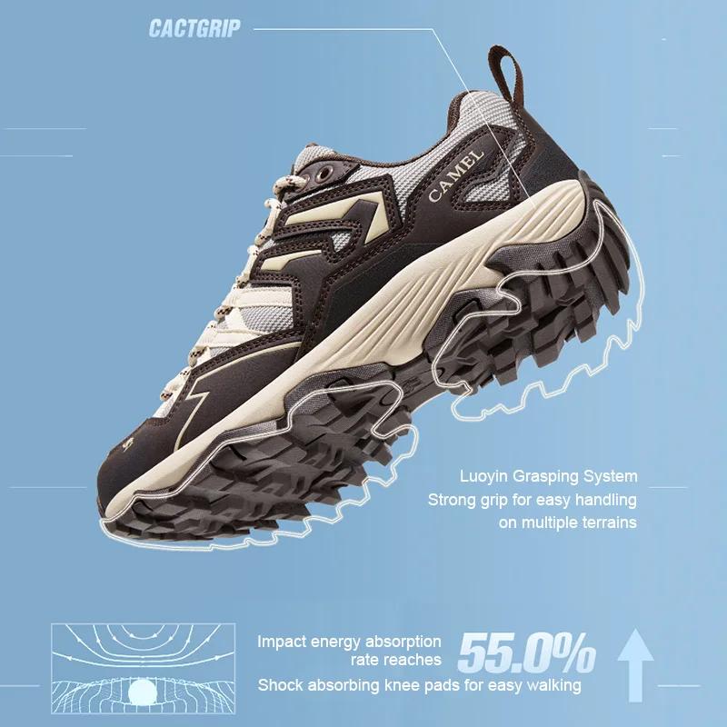 GOLDEN CAMEL – chaussures de randonnée pour hommes et femmes, baskets de sport de plein air, de cour