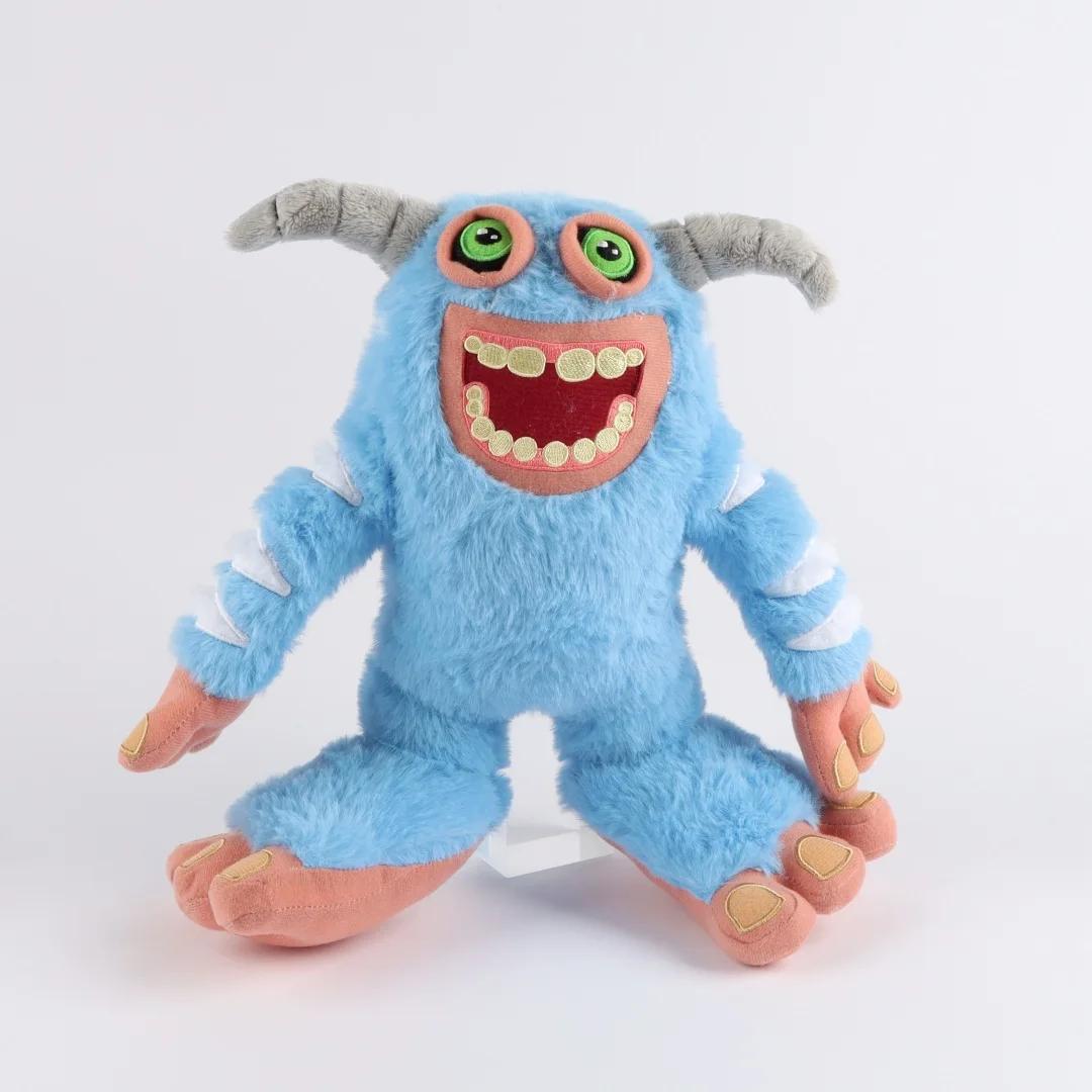 31 cm monstres bleus ou blancs mammiott jouets en peluche film animaux en peluche doux peluche Bigfo