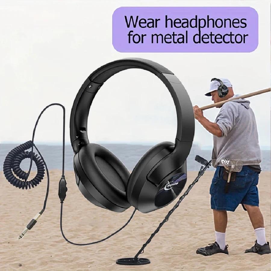 Détecteur de métaux écouteur détecteur de métaux professionnel tel que MD-6250 TX-850 casque trou ro