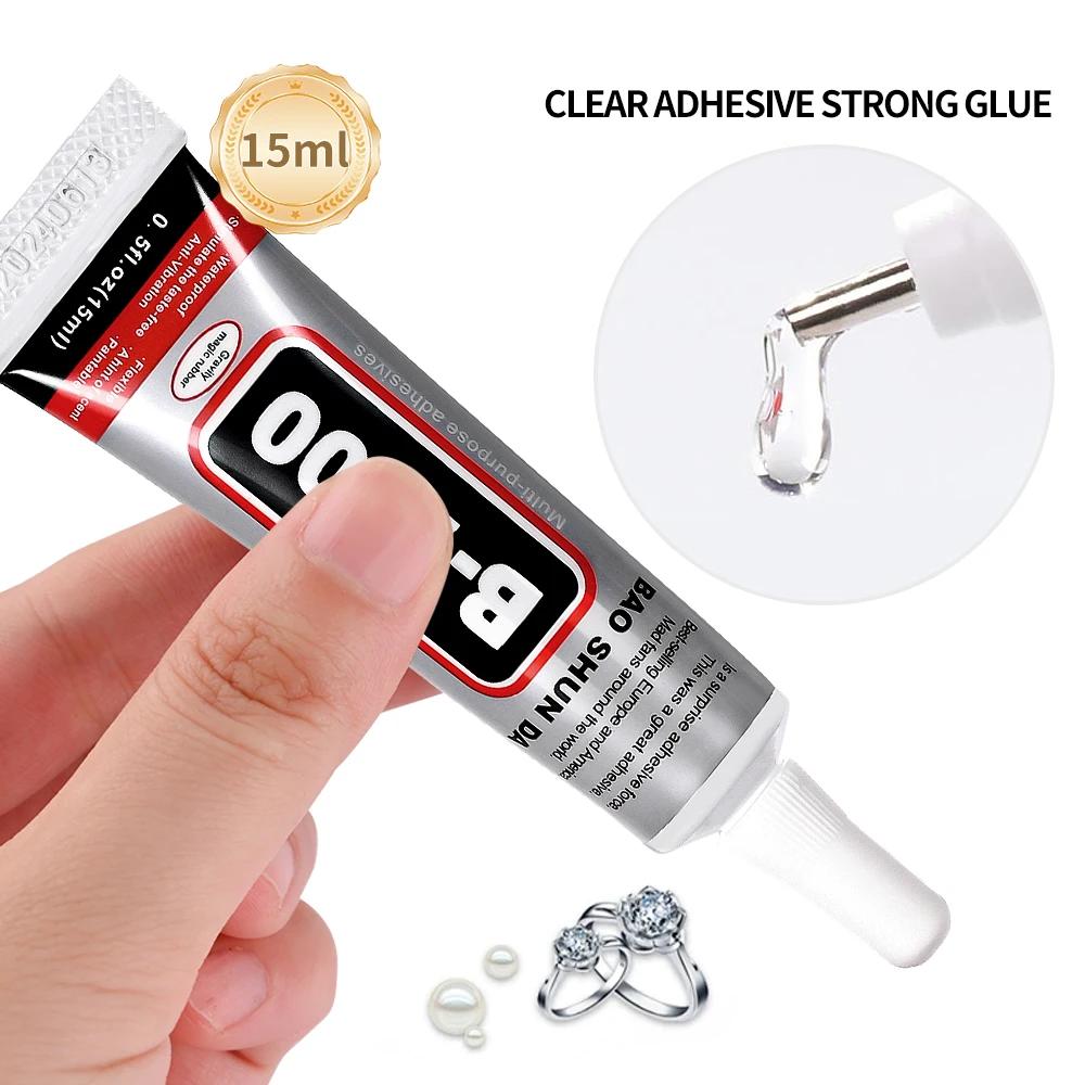 Super bain Nail bal inestone Glue, UV Adhesive, Crystal Gems, Diamond Glue avec illac Nail Tool, Mul
