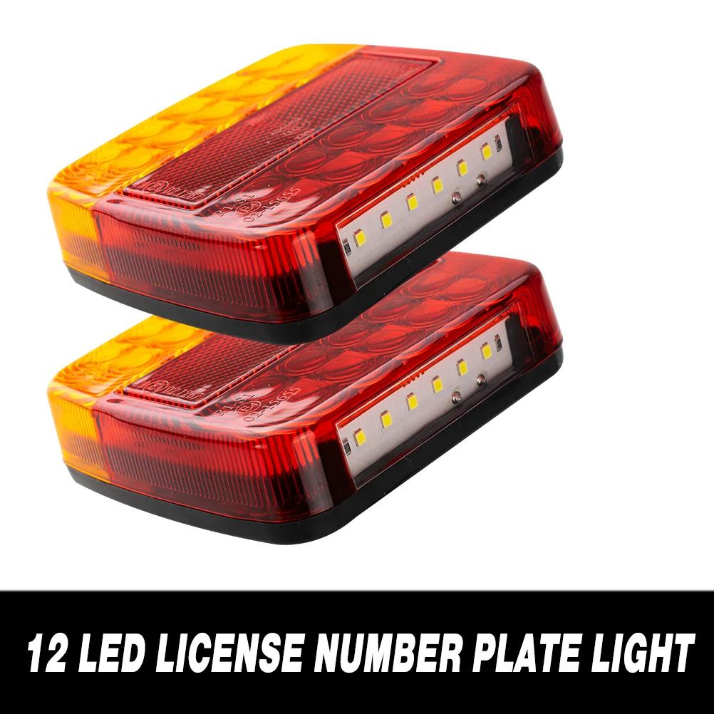 Feux de remorque SubSN 26LED, clignotants arrière, plaque d'immatriculation de planificateur pour re