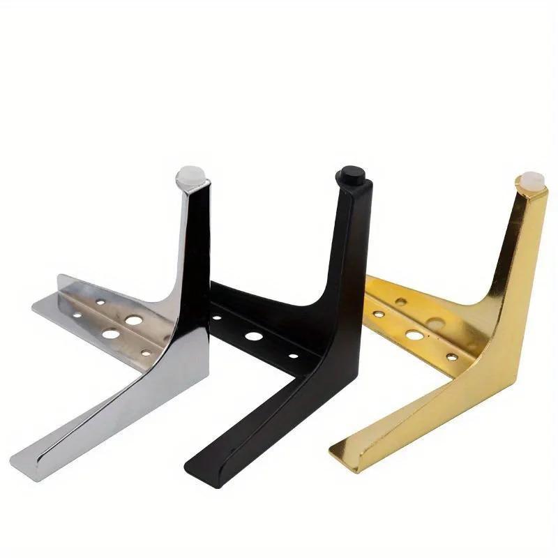 4 pièces pieds de meubles modernes en métal or noir fer canapé pieds pour Table lit chaise bureau co