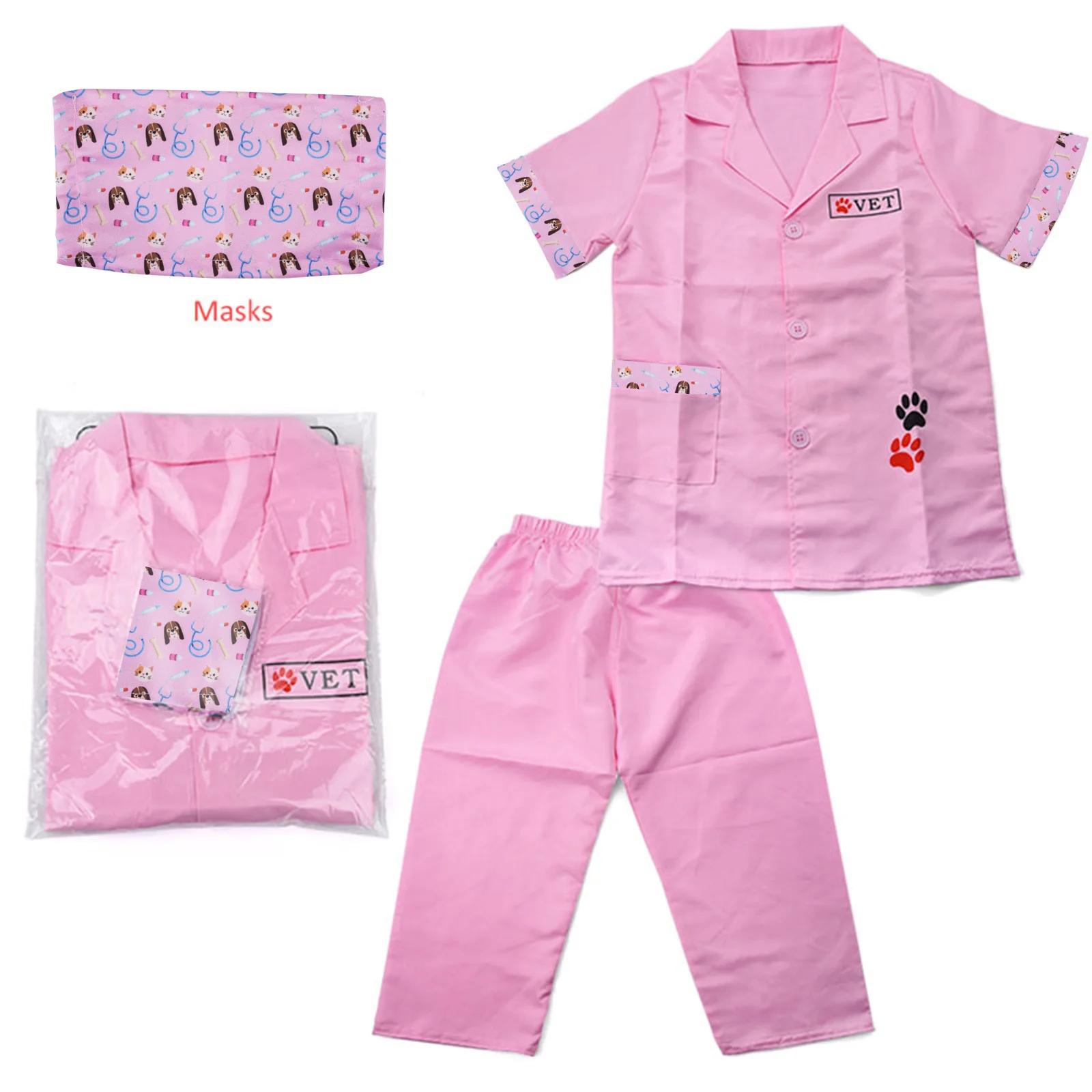 Vêtements vétérinaires pour enfants, Costumes de spectacle de jeu de rôle professionnels de la mater
