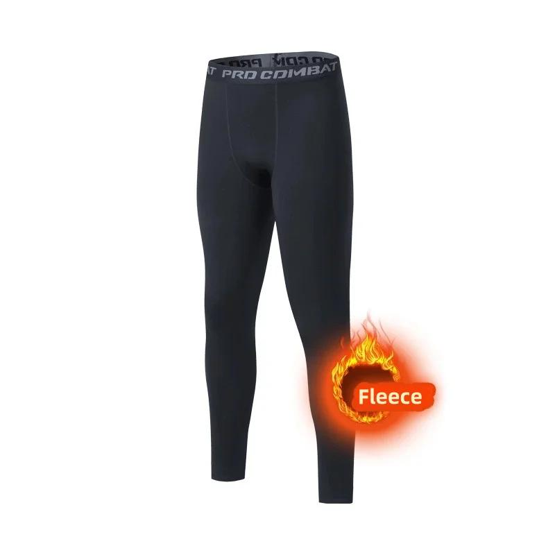 Hiver hommes sous-vêtement thermique homme polaire Leggings collants chaud pantalons longs Thermo Co