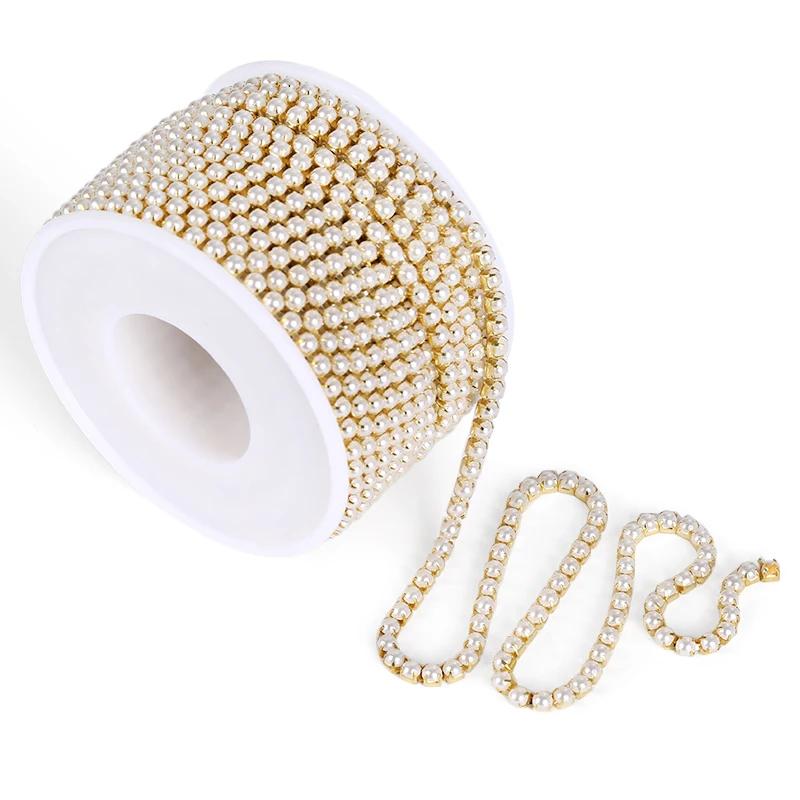 Strass de couture à paillettes JOCrystal, décorations de robes, accessoires de garnitures, 1 mètre,