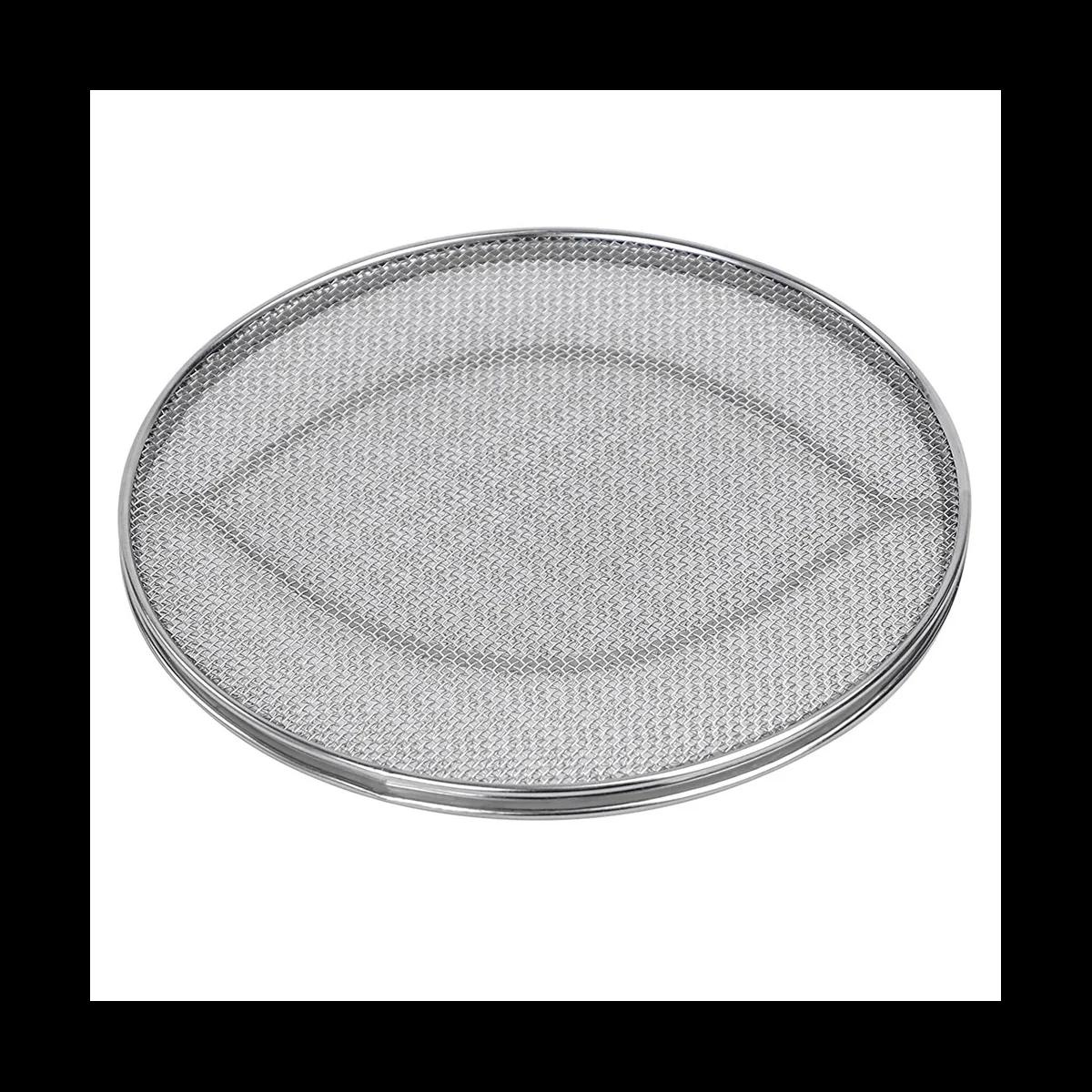 Bouclier anti-éclaboussures en acier inoxydable, accessoires de grille intérieure réutilisables 6 en