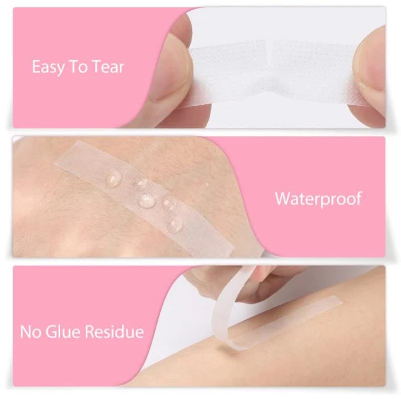 Ruban adhésif Transparent pour cils, 9m/10 mètres/rouleau, ruban adhésif respirant en tissu micropor