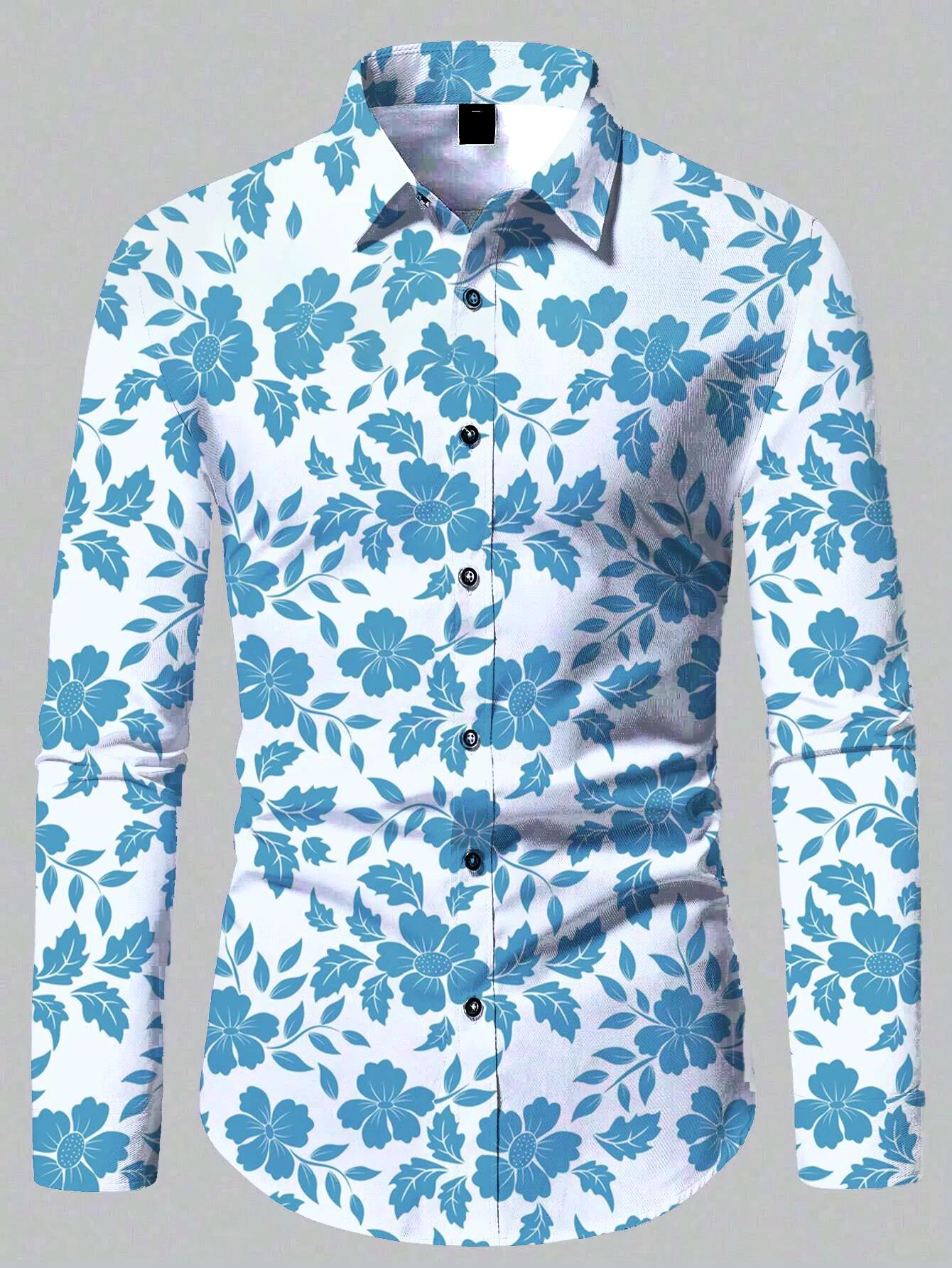 Chemises rétro confortables à manches longues pour hommes, nouveau design décontracté, chemise à la