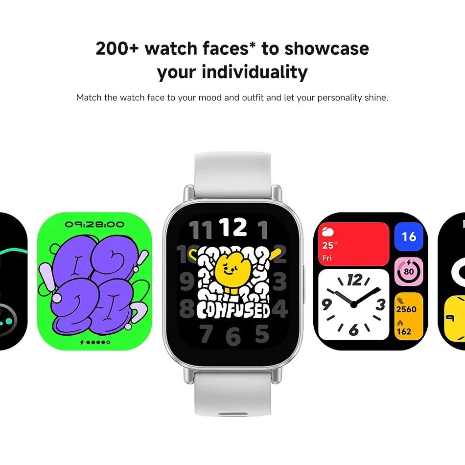 Version mondiale Xiaomi Redmi Watch 5 Active 2 ''affichage jusqu'à 18 jours d'autonomie plus de 140