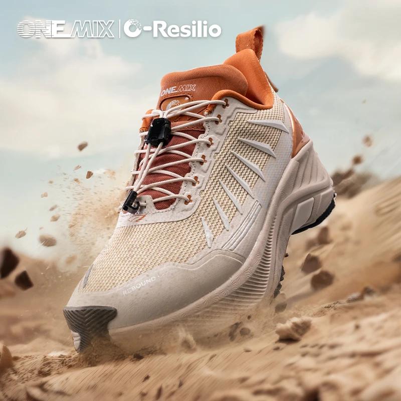 ONEMIX Trail chaussures de course chaussures de Sport légères antidérapantes respirant Durable rando