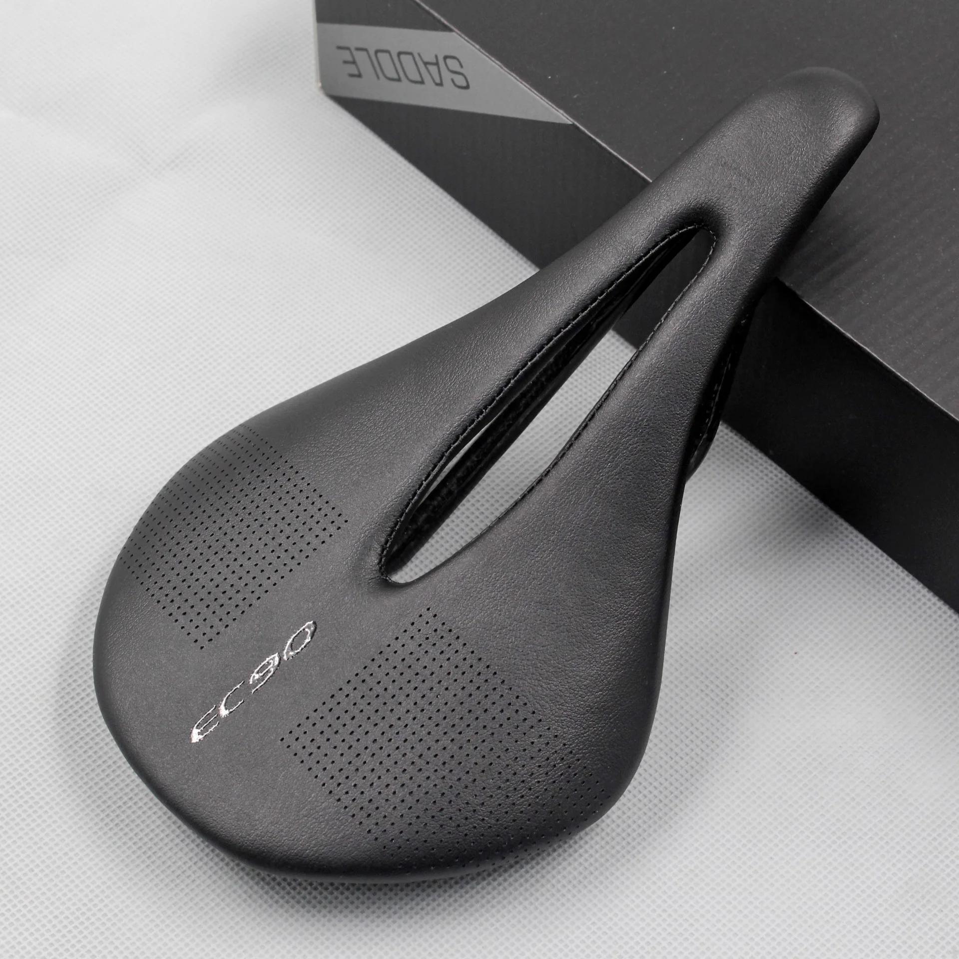 EC90 selle en carbone vtt/vélo de route selle en cuir Super léger coussins en carbone 7x9mm vélo de