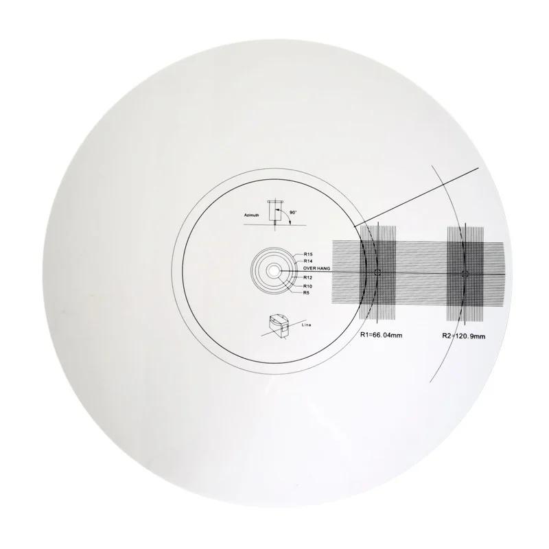 Disque de calibrage Anti-patate 3MM, disque vinyle LP, platine, tachymètre, calibrage, phonographe,