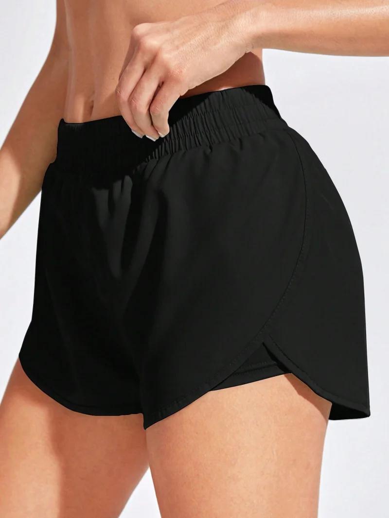 Shorts de Yoga élastiques pour femmes, Leggings courts d'entraînement, de Fitness, de course, de Spo