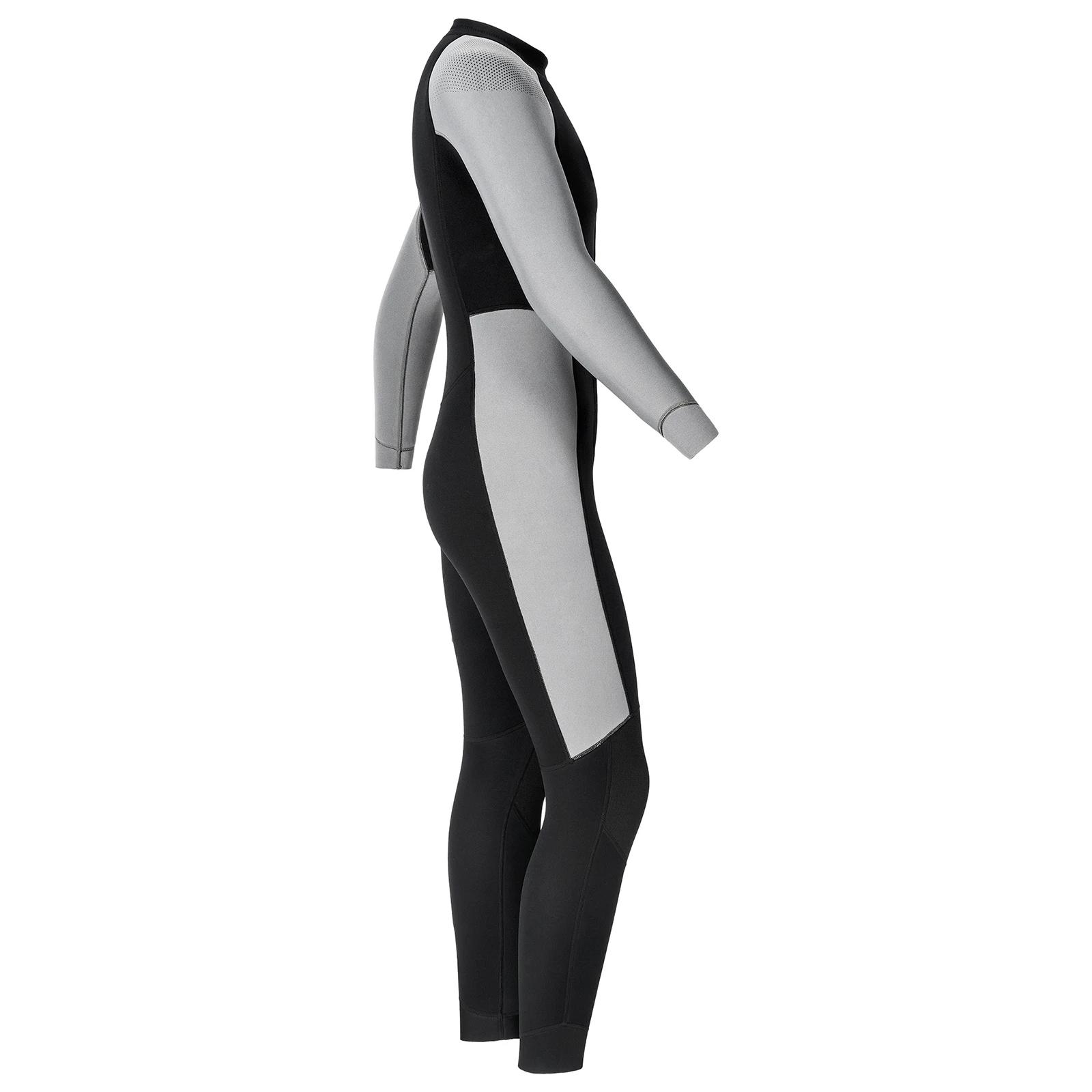 Combinaison Thermique Néoprène Homme 3mm - Manches Longues pour Surf Plongée et Natation