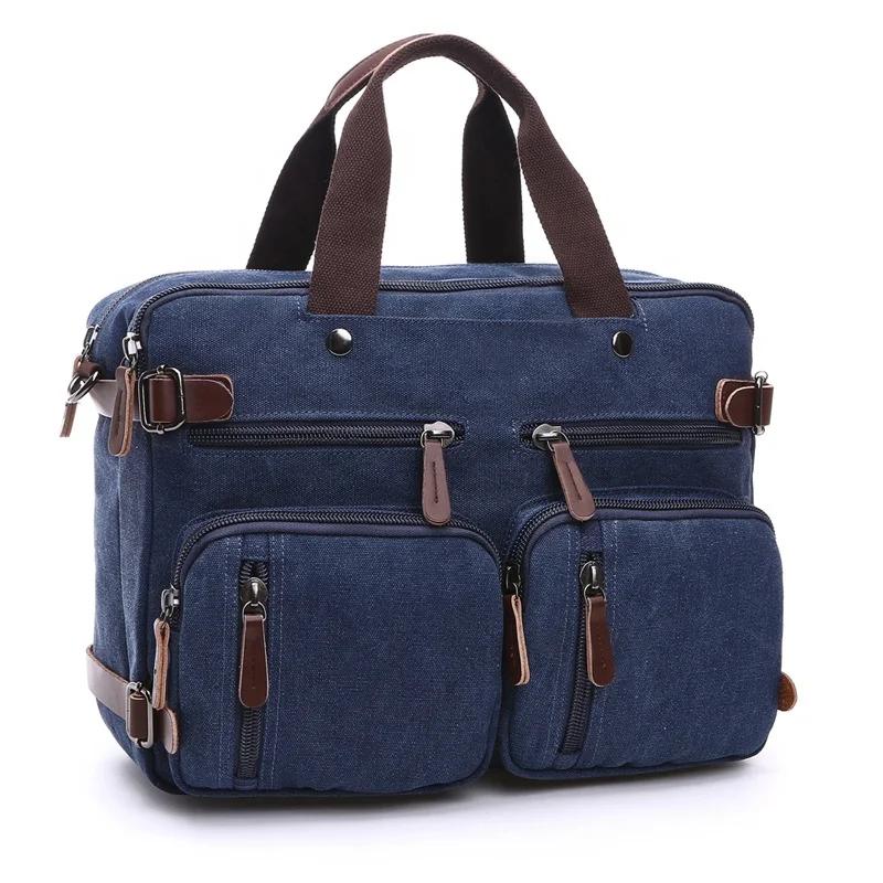 Sac à main de voyage en toile pour hommes, sacs d'extérieur de grande capacité, sacs polochons de vo