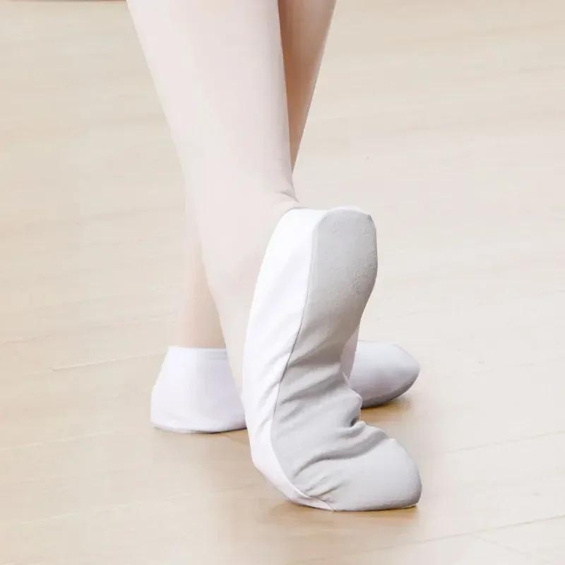Chaussures de gymnastique professionnelles chaussures de Ballet pour filles semelle en cuir entier S