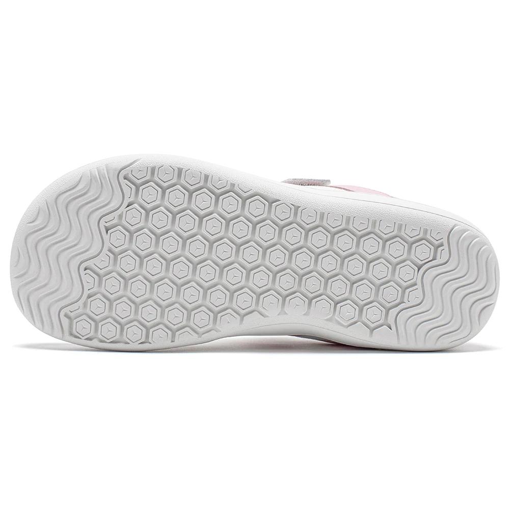 HOBIBEAR – chaussures pieds nus pour grands enfants, baskets à bout large avec boucle à crochet, en