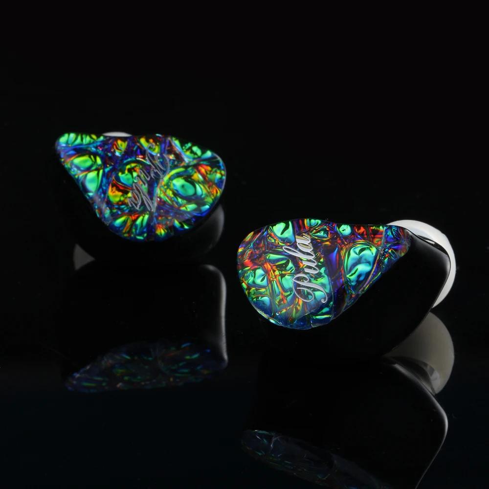 PULA PA02-Écouteurs intra-auriculaires 1esse + 4BA, technologie hybride, 10 pilotes, HiFi, IEM, écou