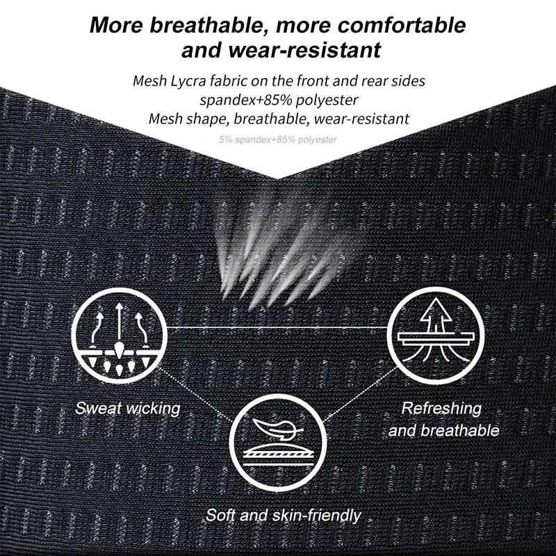 X-TIGER hommes sous-vêtements de cyclisme Shorts 5D rembourré sport équitation vélo vtt doublure Sho