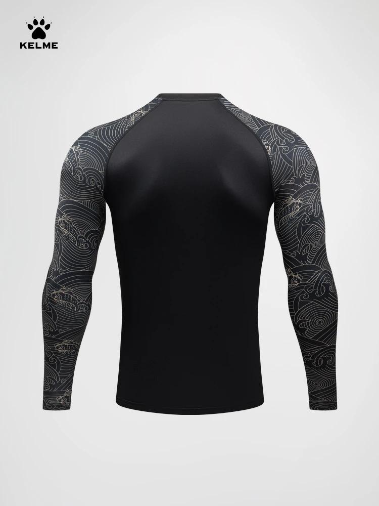 Vêtements gardien de but Kelme manches longues hommes - Tenue sport rétro Loong 2024 fitness